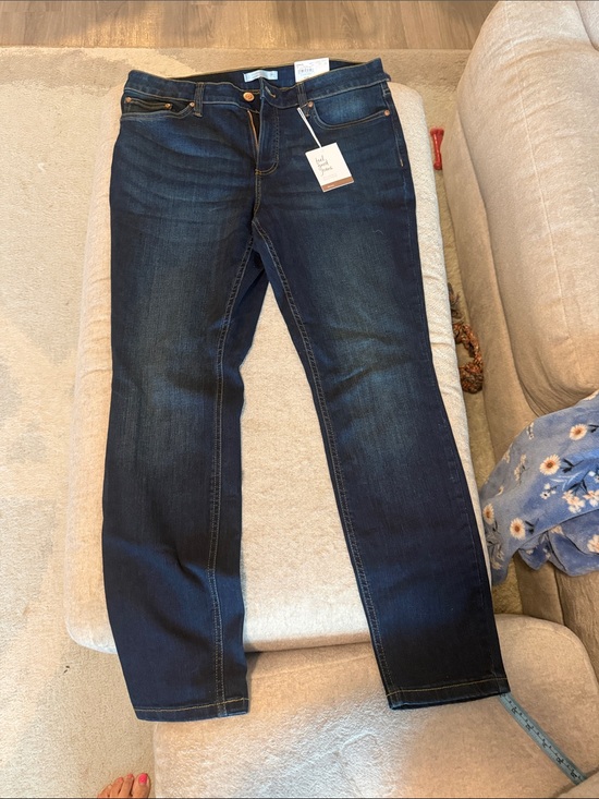 LC Lauren Conrad Denim - LC Lauren Conrad Dark Blue Straight Leg Jeans